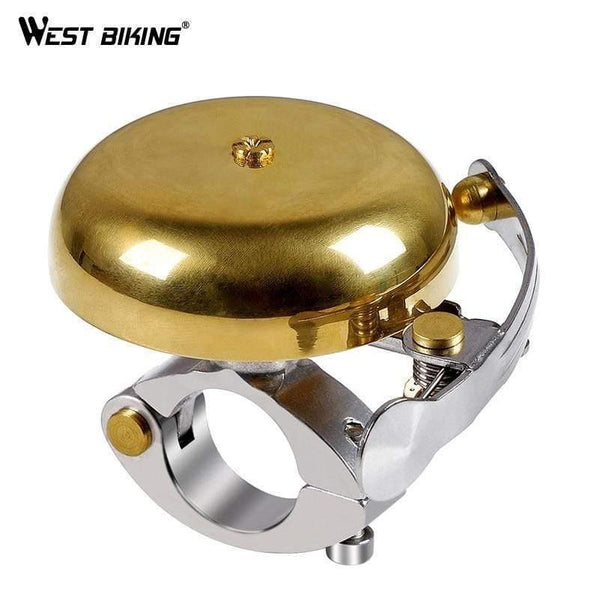 Planet Gates Vintage Classic Bicycle Bell Ring Cycling Bike Brass Alloy Handlebar Retro Upgrades Cycling Bike Warning Horn Loud