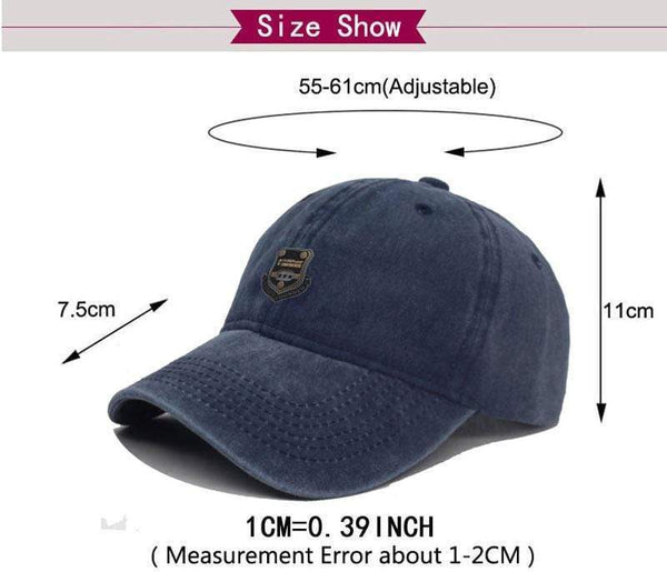 Planet Gates Vintage Cotton Snapback Caps Men Baseball Cap Hats For Women Summer Bone Outdoor Panama Trucker Dad Men's Baseball Hat