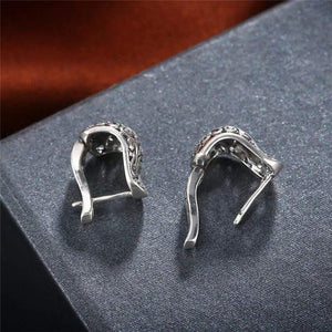 Planet Gates Vintage Jewelry Earring National Element Tibetan Carving Hollow Retro 925 Sterling Silver Earrings for Girl