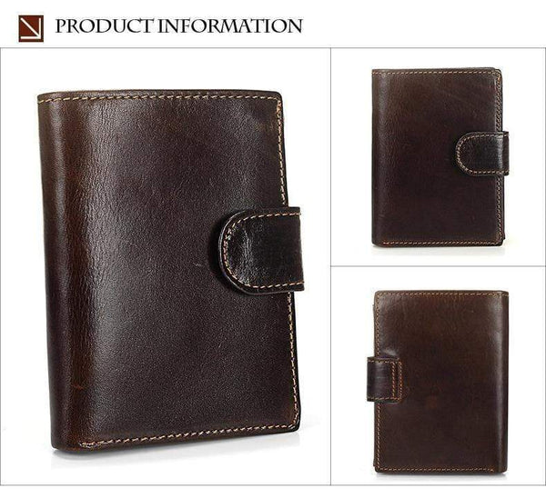Planet Gates Vintage Men Wallet Genuine Leather Short Wallets Male Multifunctional Cowhide Purse Coin Pocket Driver License Holder