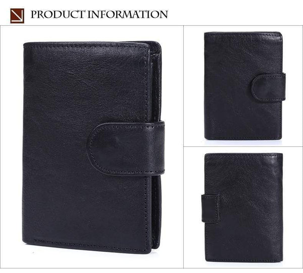 Planet Gates Vintage Men Wallet Genuine Leather Short Wallets Male Multifunctional Cowhide Purse Coin Pocket Driver License Holder