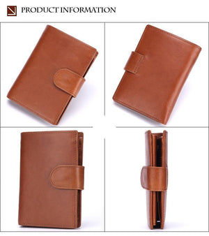 Planet Gates Vintage Men Wallet Genuine Leather Short Wallets Male Multifunctional Cowhide Purse Coin Pocket Driver License Holder