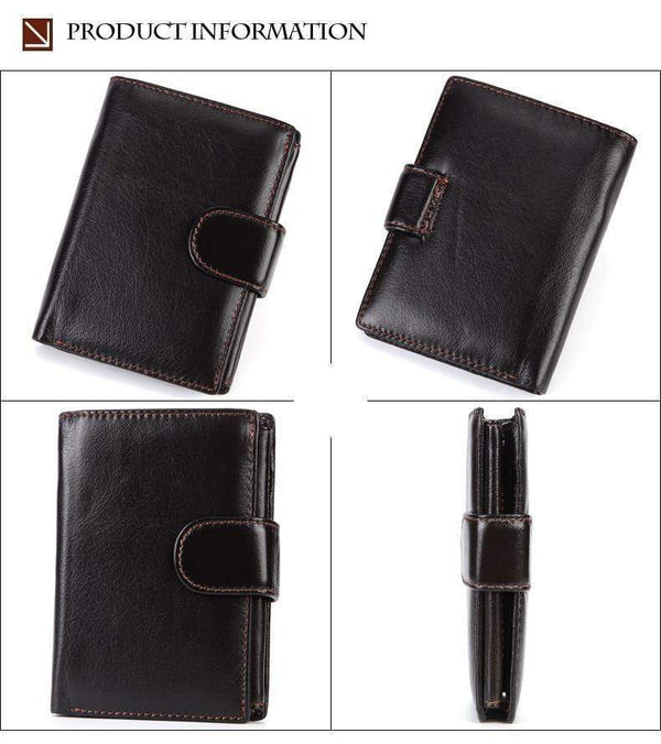 Planet Gates Vintage Men Wallet Genuine Leather Short Wallets Male Multifunctional Cowhide Purse Coin Pocket Driver License Holder