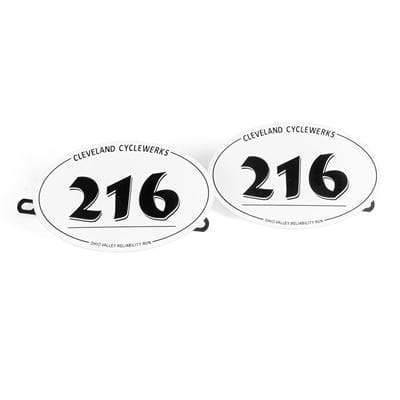 Planet Gates Vintage Motorcylce Table Number Plate Bracket 2pcs for MOTO CAFE RACER Scrambler for YAMAHA Cafe Racer