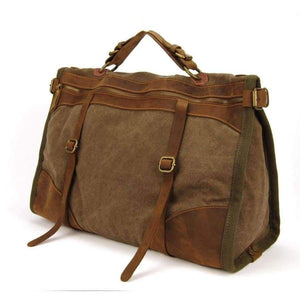 Planet Gates Vintage Retro military Canvas + Leather men travel bags luggage bags men weekend Bag Overnight duffle bags tote Leisure M314#