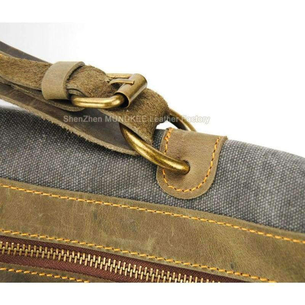 Planet Gates Vintage Retro military Canvas + Leather men travel bags luggage bags men weekend Bag Overnight duffle bags tote Leisure M314#