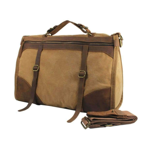 Planet Gates Vintage Retro military Canvas + Leather men travel bags luggage bags men weekend Bag Overnight duffle bags tote Leisure M314#