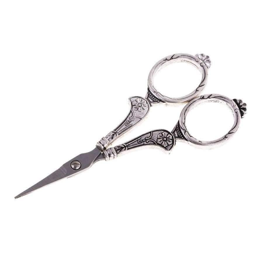 Planet Gates Vintage Sewing Kit Scissors Metal Thimble Needle Case DIY Sewing Tools for Embroidery Cross Stitch Craft Accessories