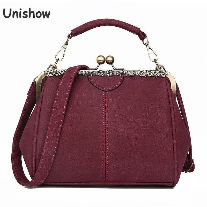 Planet Gates Vintage Shoulder Bags Women Matte Pu Leather Clip Women Messenger Bag Small Brand Designer Female Handbag Ladies Sac