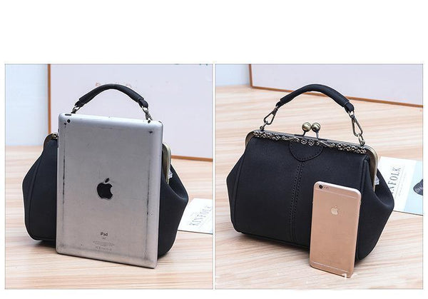 Planet Gates Vintage Shoulder Bags Women Matte Pu Leather Clip Women Messenger Bag Small Brand Designer Female Handbag Ladies Sac