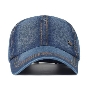 Planet Gates Vintage Washed Cotton Baseball Cap Men Women Denim Dad Hat Adjustable Trucker Style Low Profile