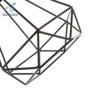 Planet Gates Vintage Wire Diamond Loft Pendant Ceiling Light Lamp Cage Shade 110-220V