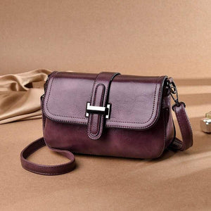 Vintage Women Flap Fashion Casual Real Leather Shoulder Bags Lady Crossbody Messenger Bag Elegant