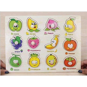 Planet Gates Violet Baby Kid Early educational toys baby hand grasp wooden puzzle toy alphabet and digit learning education child wood jigsaw toy