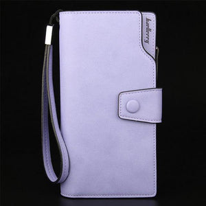 Planet Gates Violet / China Women's Wallet Lady Zipper Hasp women's purse Purse Long Style Closure Huge Capacity Fashion Handbag Money Bag More Card Slots