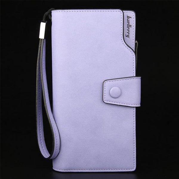 Planet Gates Violet / China Women's Wallet Lady Zipper Hasp women's purse Purse Long Style Closure Huge Capacity Fashion Handbag Money Bag More Card Slots