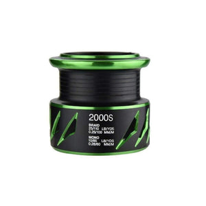 Planet Gates Viper II Spinning Reel Spare Spool 1000 2000 Shallow Light Spool 3000 4000 Standard Deep Spool Extra Fishing Reel Spool