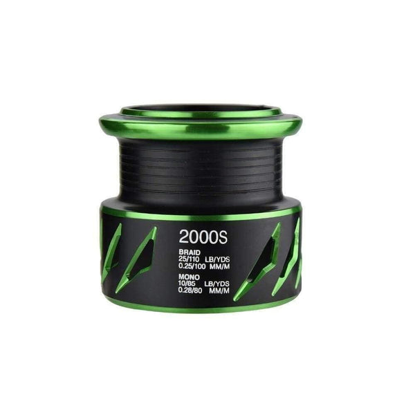 Planet Gates Viper II Spinning Reel Spare Spool 1000 2000 Shallow Light Spool 3000 4000 Standard Deep Spool Extra Fishing Reel Spool