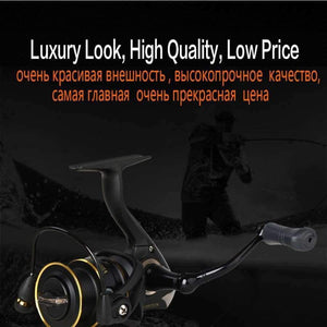 Planet Gates Virtus 1000 2000 3000 4000 5000 6000 100% Original Wheel Ultralight Aluminum Spool 7.5KG Saltwater Fishing Spinning Reel