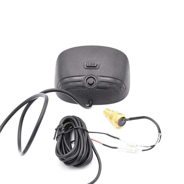 Planet Gates Voltmeter car motorcycle auto for mitsubishi Horizontal water temperature gauge motor temp sensor Volt Meter 2 in 1 12v LCD