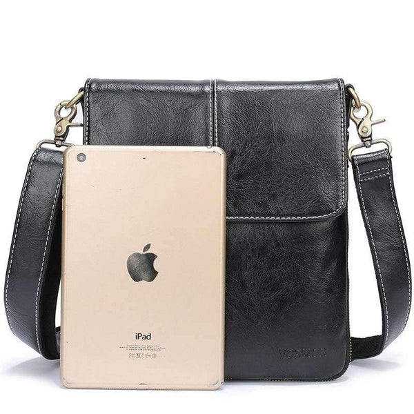 Planet Gates VORMOR Leather Men Bag Fashion Leather Crossbody Bag Shoulder Men Messenger Bags Small Casual Designer Handbags Man Bags