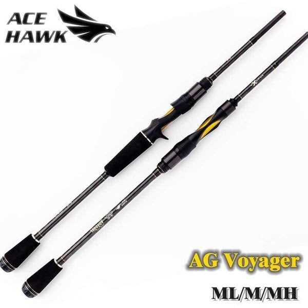 Planet Gates Voyager spinning baitcasting fishing rod 4 sections travel rod ML M MH 1.8 2.1 2.4 2.7m carbon fishing rod F MF action