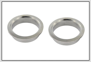 Planet Gates VR - 2.5" SUS 304 Steel Stainless Exhaust V Band Clamp Flange Kit QUICK RELEASE CLAMP Male Female FLANGE OR NORMAL TYPE