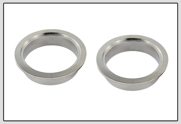 Planet Gates VR - 2.5" SUS 304 Steel Stainless Exhaust V Band Clamp Flange Kit QUICK RELEASE CLAMP Male Female FLANGE OR NORMAL TYPE