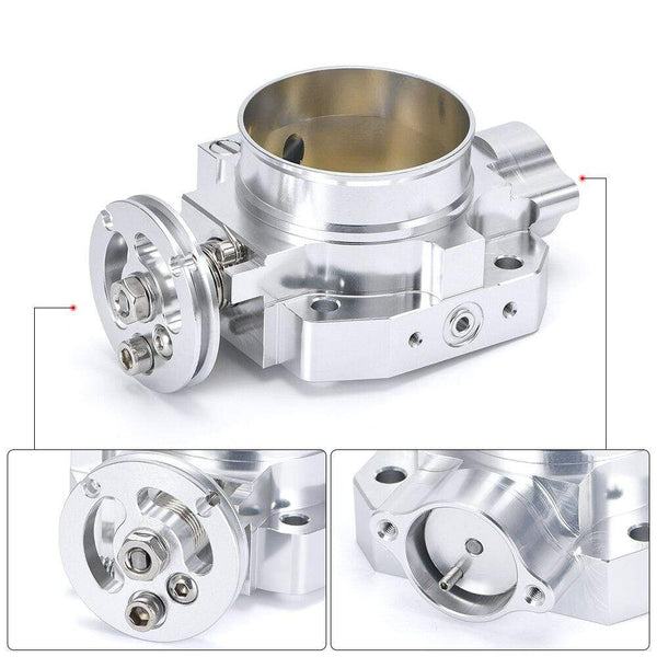 Planet Gates VR Aluminum Upgrade 70MM Throttle Body Silver For Honda Civic Acura Integra B16 B18 Intake Manifold VR6952