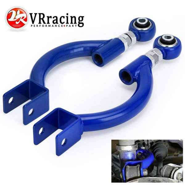 Planet Gates VR - BLUE FOR 95-98 240SX S14 S15 R33 REAR ADJUSTABLE CAMBER CONTROL ARM KIT SUSPENSION VR9817