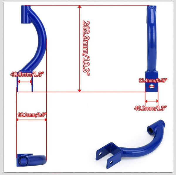 Planet Gates VR - BLUE FOR 95-98 240SX S14 S15 R33 REAR ADJUSTABLE CAMBER CONTROL ARM KIT SUSPENSION VR9817