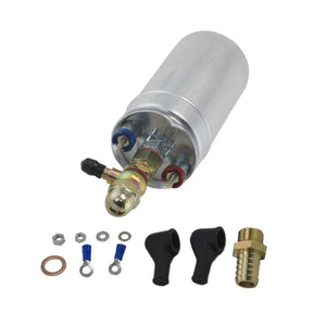 Planet Gates VR - External Fuel Pump 0580 254 044  FUEL PUMP WITH BANJO FITTING KIT HOSE ADAPTOR UNION 8MM OUTLET TAIL