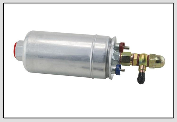 Planet Gates VR - External Fuel Pump 0580 254 044  FUEL PUMP WITH BANJO FITTING KIT HOSE ADAPTOR UNION 8MM OUTLET TAIL