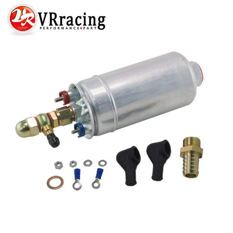 Planet Gates VR - External Fuel Pump 0580 254 044  FUEL PUMP WITH BANJO FITTING KIT HOSE ADAPTOR UNION 8MM OUTLET TAIL