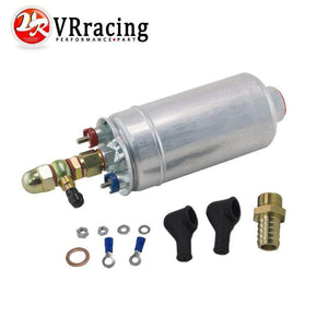 Planet Gates VR - External Fuel Pump 0580 254 044  FUEL PUMP WITH BANJO FITTING KIT HOSE ADAPTOR UNION 8MM OUTLET TAIL