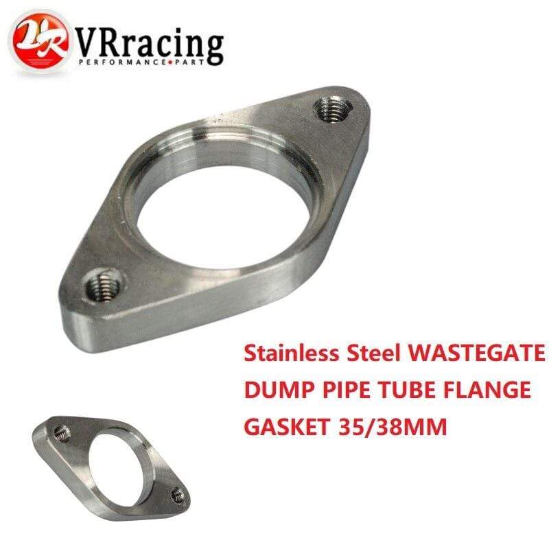 Planet Gates VR -Stainless Steel WASTEGATE DUMP PIPE TUBE FLANGE GASKET 35/38MM TURBOCHARGER VR4831