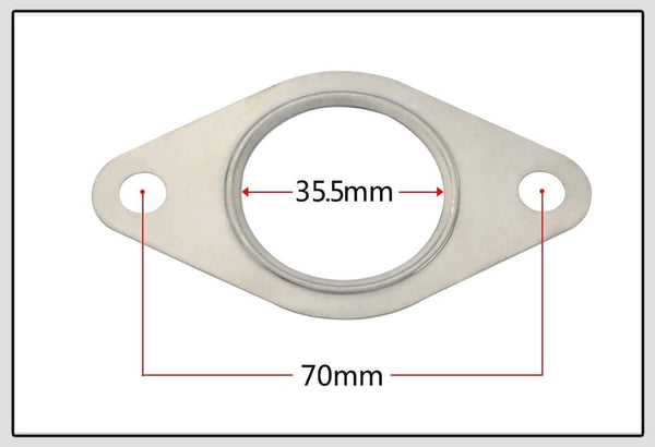 Planet Gates VR - Wastegate 38mm gasket stainless steel 304 gasket VR4803