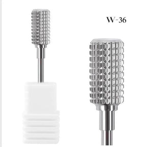 Planet Gates W-36 1pcs Carbide Tungsten Cutter Nail Bit Wearproof Manicure Polishing Clean Cuticle Polishing Tools for Manicure Drill