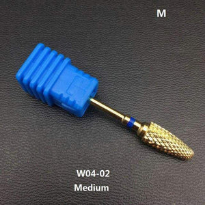 Planet Gates W04-02 28 Type Carbide Nail Drill Bits For Electric Drill Manicure Machine Accessory Tungsten Nails Milling Cutter Nail Files Art Tools