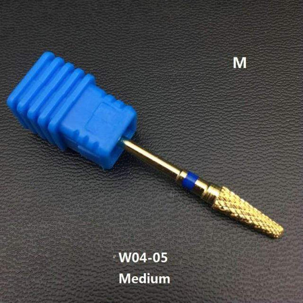 Planet Gates W04-05 28 Type Carbide Nail Drill Bits For Electric Drill Manicure Machine Accessory Tungsten Nails Milling Cutter Nail Files Art Tools