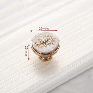 Champagne Gold Door Handles Zinc Alloy Cabinet Handle Drawer Knobs European Wardrobe Pulls Kitchen Handle Furniture Hardware