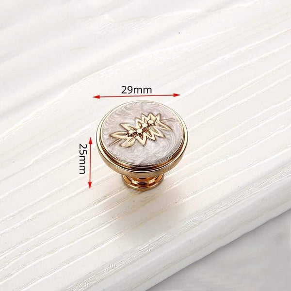 Champagne Gold Door Handles Zinc Alloy Cabinet Handle Drawer Knobs European Wardrobe Pulls Kitchen Handle Furniture Hardware