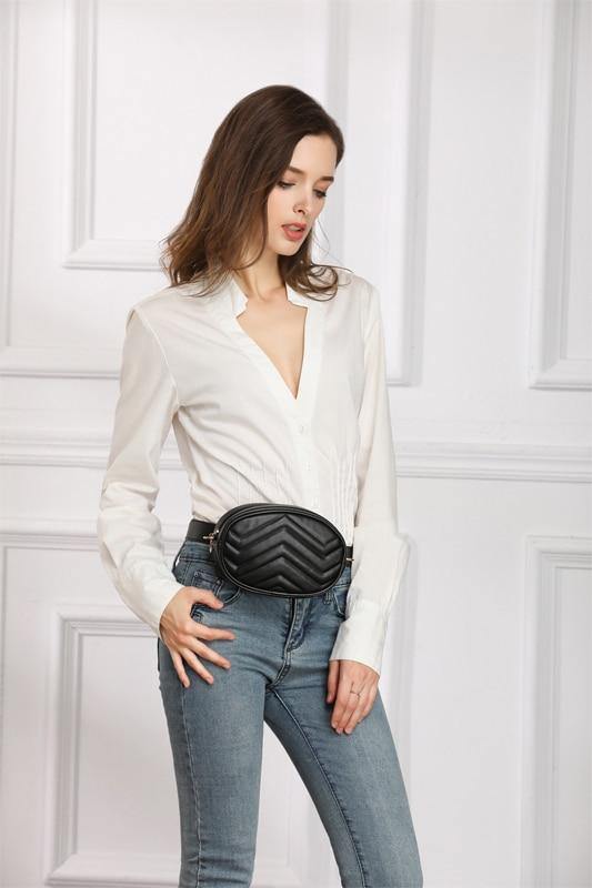 Planet Gates Waist Bag Women Waist fanny Packs belt bag luxury brand bags for women 2019 new fashion high quality corduroy waist bag