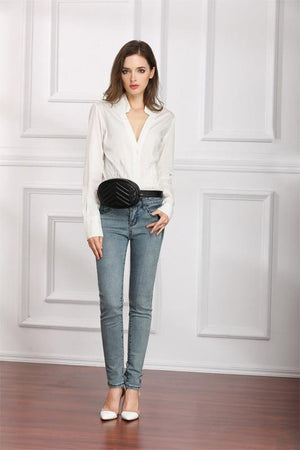 Planet Gates Waist Bag Women Waist fanny Packs belt bag luxury brand bags for women 2019 new fashion high quality corduroy waist bag