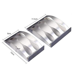 Planet Gates Wall-Mounted Stainless Steel Toothbrush Holder Stand Tooth Brush Razor Organizer Shelf Rack 2/3 Position Bathroom Accessories