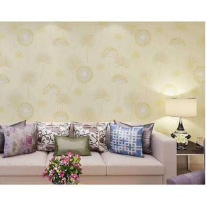 Planet Gates Wall paper papel de parede 3D Non woven wallpaper warm rural dandelion living room bedroom wall paper TV background