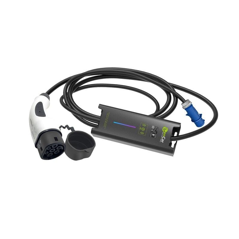 Planet Gates Wallbox Ev Charging Stations 10A 16A 20A 24A 32A Blue Cee Plug IEC62196 Type 2 Electric Car Charger 5M Cable For i5 Tesla