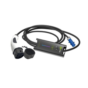 Planet Gates Wallbox Ev Charging Stations 10A 16A 20A 24A 32A Blue Cee Plug IEC62196 Type 2 Electric Car Charger 5M Cable For i5 Tesla