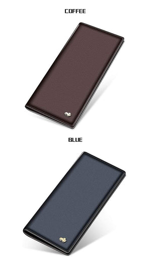 Planet Gates Wallet Business Men's Thin Genuine Leather Wallet Luxury Brand Design Handy Slim Male Wallet N4470-1