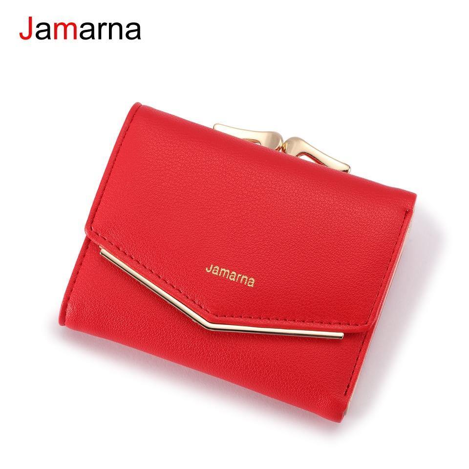 Planet Gates Wallet Female PU Leather Women Wallets Hasp Coin Purse Wallet Female Vintage Fashion Women Wallet Small Card Holder Red